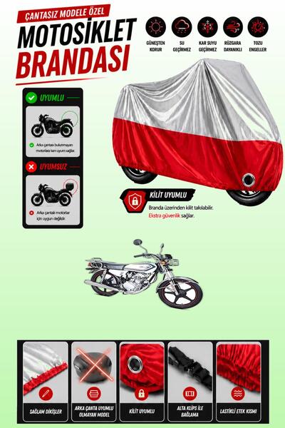 Cemku Twin Top Gray - Bottom Red Kuba Cg 50 Pro Ultra Compatible Engine Cover...