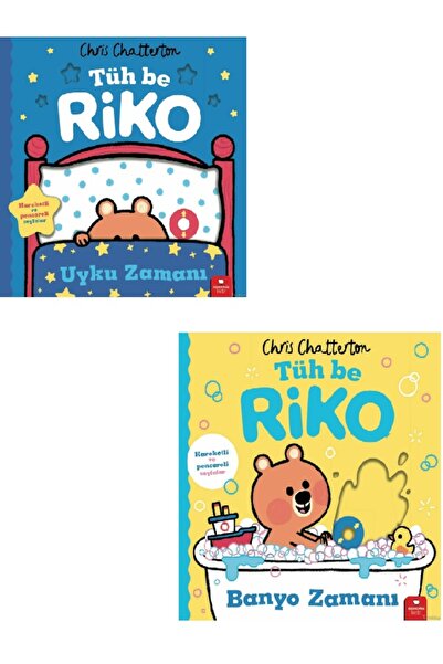 Kronik Kitap Tüh Be Riko – Uyku Zamanı - Tüh Be Riko - Banyo Zamanı - Chris C...