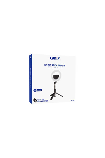 Sunix Trp-02 Tripod / Selfie Işığı Ayarlanabilir Boyut Led Işıklı