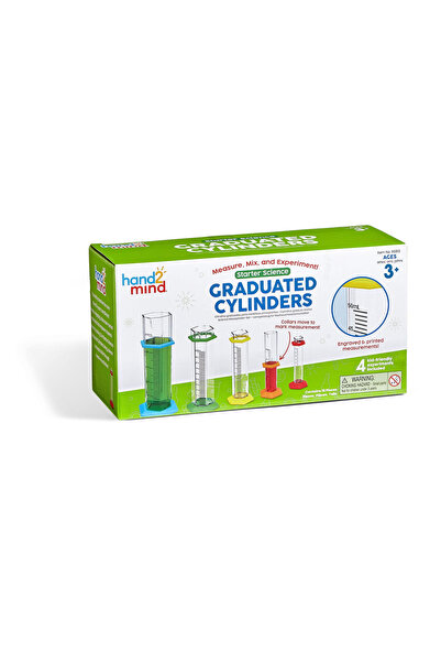 Hand2Mind Set of 5 graduated cylinders
