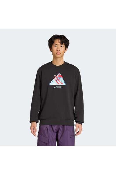 adidas Hanorac pentru bărbați Terrex Snow Crew