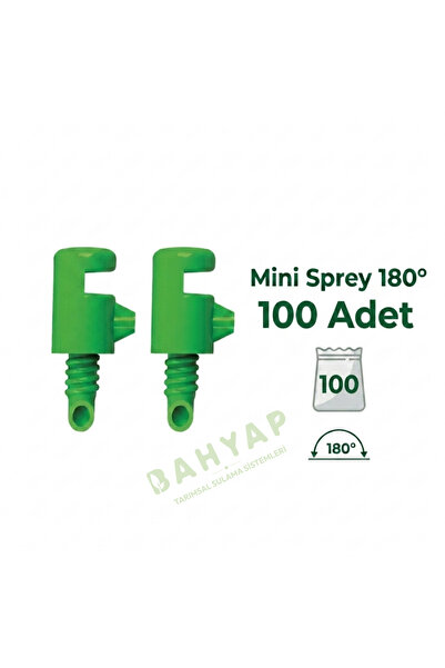 Bahyap Damlama Sulama Mini Sprey 180 Derece (100 Adet)