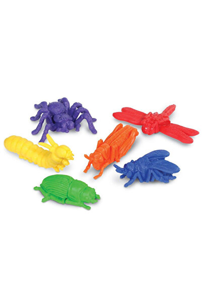 Learning Resources Insecte de grădină pentru numărat - Set de 72 de piese