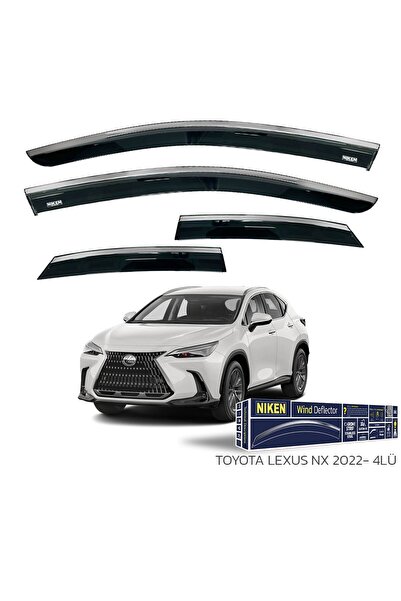 Niken Lexus NX 2022 ve Sonrası Kromlu Cam Rüzgarlığı