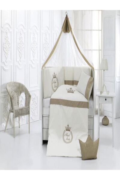 Momi Shop Royal Baby Uyku Seti Bej