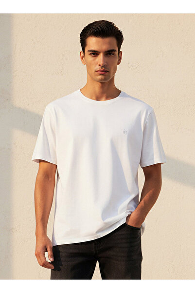 Emperor Men Regular Fit Crew Neck Short Sleeve T-shirt