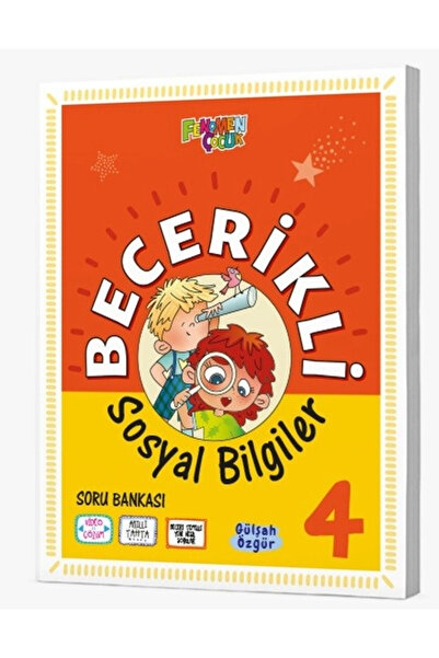 Fenomen Yayıncılık Fenomen Çocuk 4. Sınıf Becerikli Sosyal Bilgiler Soru Bankası