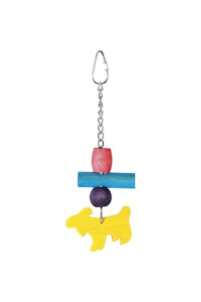 OEM Jucărie mică pentru papagal, Capră, 13 cm