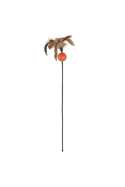 OEM Jucărie pentru pisici, băț cu minge și pene, 55CM