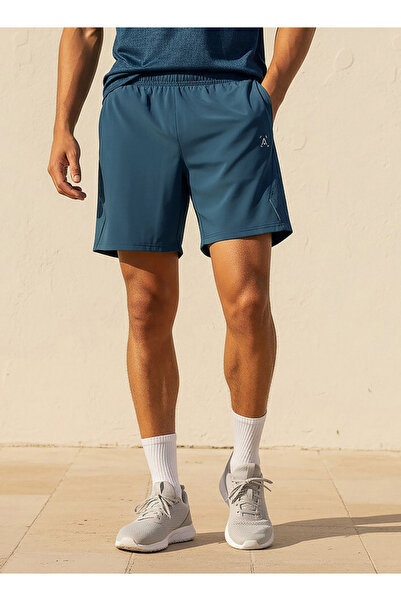Adot Men Performance Perforated Panel Shorts