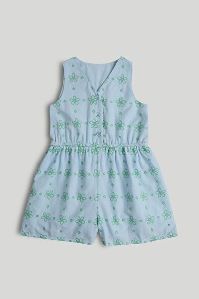 MOTHERCARE بدلة بلو بروديرية زرقاء