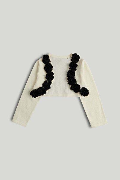 MOTHERCARE كارديجان بوليرو باللونين الكريمي والأسود