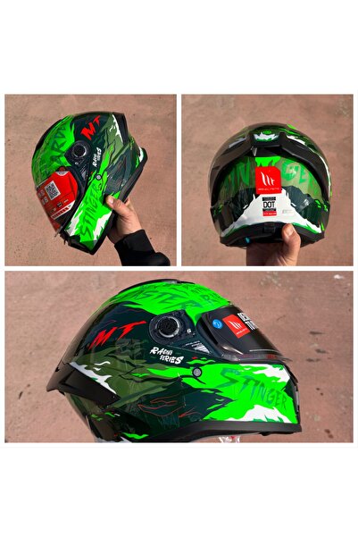 OKYANUSMOTO Stinger 2 ardent c6 motosiklet kaskı