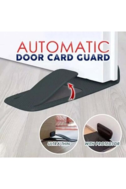 OTHE Door Stopper سدادة باب بشكل عصري ومميز باللون الأسود عدد 3 حبات