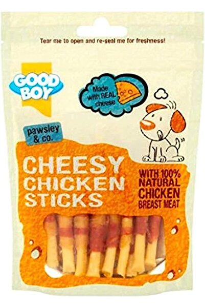 GOOD BOY جود بوي عصا دجاج بالجبنة 80 جرام