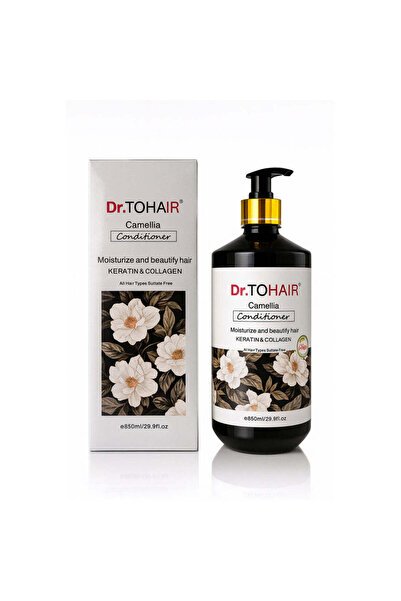 Dr. TOHAIR Balsam Camellia 850ml – cu Keratină și Colagen, Hidratare Intensă,...
