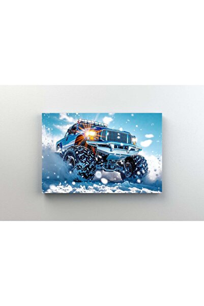 Efect Canvas Tablou Canvas - Monstertruck inzapezit