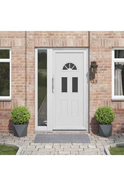 vidaxl Jardiniera 2 pcs Antracit 30 x 30 x 30 cm Otel