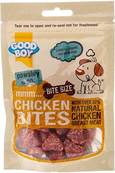 GOOD BOY وجبات جود بوي الخفيفة (دجاج، 65 جرام)