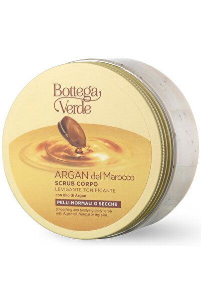 Bottega Verde Scrub de corp cu ulei de argan - Argan del Marocco, 200 ML