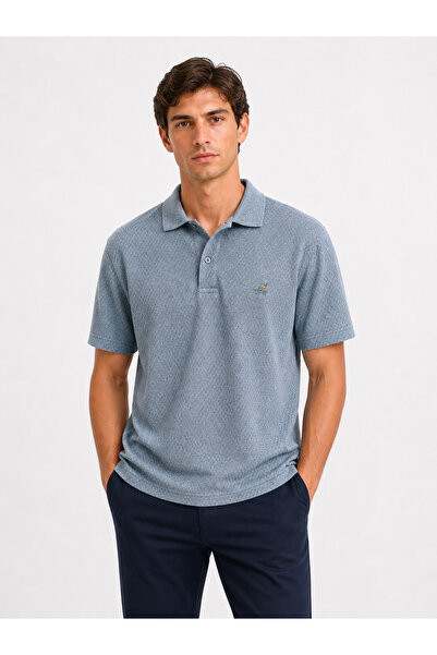 Caprisel Polo Collar Arjurlu Men's T-Shirt