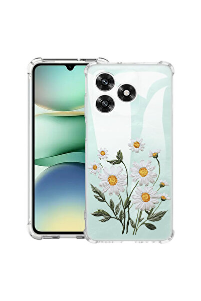 bestcase Husă Antișoc pentru Honor 400 Lite, Florală - Margarete Minimaliste,...