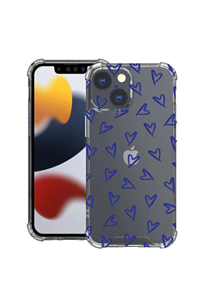 bestcase Husă Anti Shock Case For Apple iPhone 14, Cute Hearts Pattern, 13997...