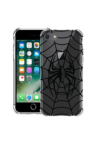 bestcase Αντικραδασμική Θήκη για Apple iPhone SE 3 / SE 2 / 8 / 7, Σχέδιο Αρά...