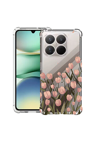 bestcase Husă Antișoc pentru Xiaomi 17, Florală - Lalea Pastel, 2099999 AS 2082