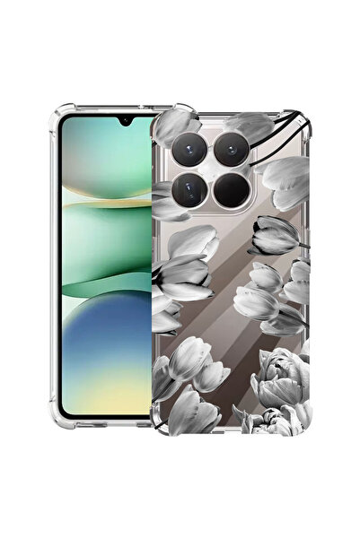 bestcase Husă Antișoc pentru Xiaomi 15T Pro, Florală - Lalea Neagră, 2100001 ...