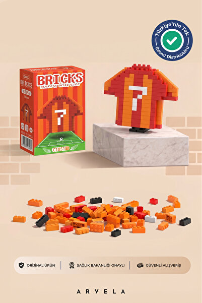 Arvela Bricks Sarı Kırmızı Taraftar Koleksiyon