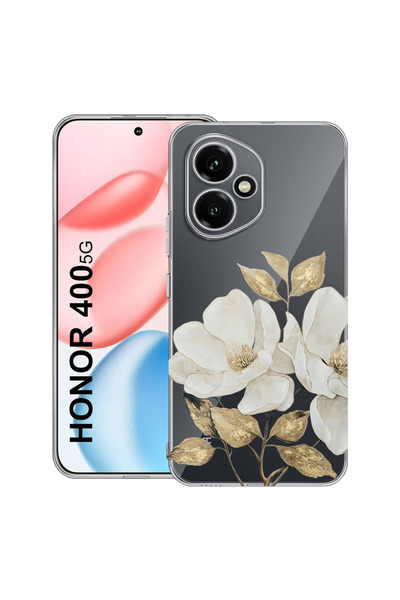 bestcase Husă Antișoc pentru Honor 400, Florală - Camelie Aurie, 2041147 AS 2073