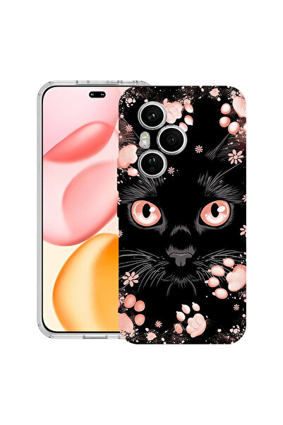 bestcase Husă Antișoc pentru Honor 400 Pro, Black Cat, 2059641 AS 2015