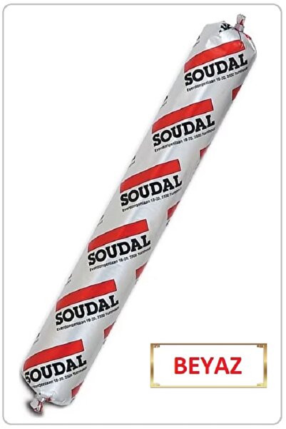 Soudal ACRYRUB SİLİKONİZE MASTİK SOSİS (BEYAZ) 600ml