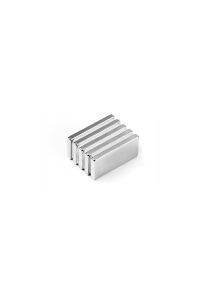 OEM Magnet universal de neodim (NdFeB) 10 x 5 x 2 mm, 5 bucăți