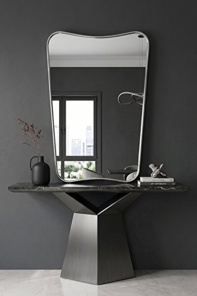 Fawdecor Butterfly Modern Lavabo Üstü Duvar Aynası, Şık Tasarım Salon & Antre...