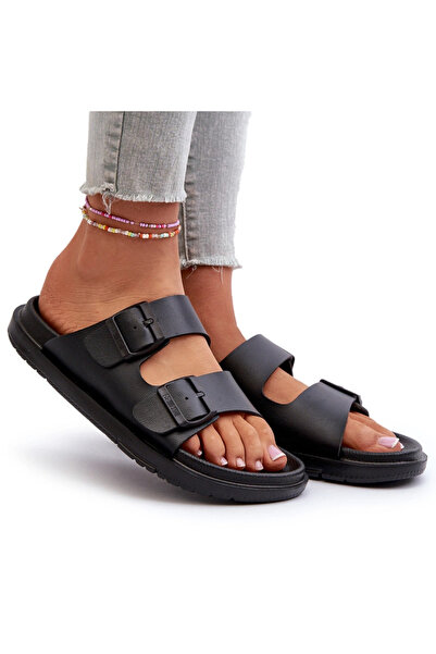 Big Star Shoes Șlapi de damă din spumă ușoară cu catarame Big Star NN274A750 ...