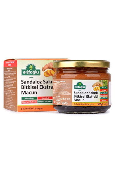 Arifoğlu Sandaloz Sakızlı Bitkisel Ekstraktlı Macun 300g