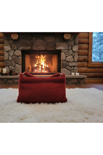 Meya design Elegant and Soft: Hand-Knitted Velvet Shoulder Bag