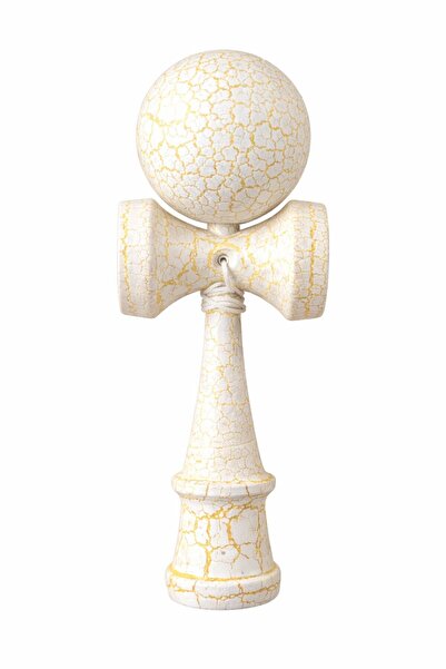 DJL KENDAME Joc KENDAMA de indemanare alb/galben