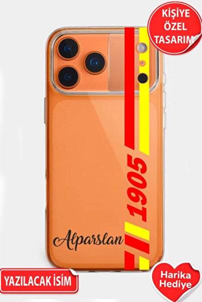 3GEN CASE iPhone 17 Pro Max Uyumlu Kişiye Özel Hediyelik İsim Yazılabilen Des...