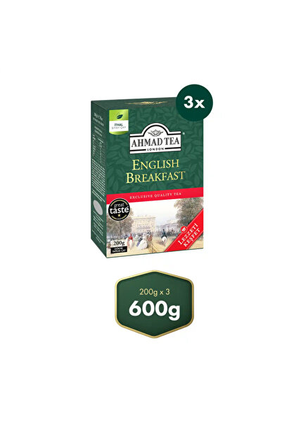 Ahmad Tea English Breakfast 3X200 Gr Dökme Çay