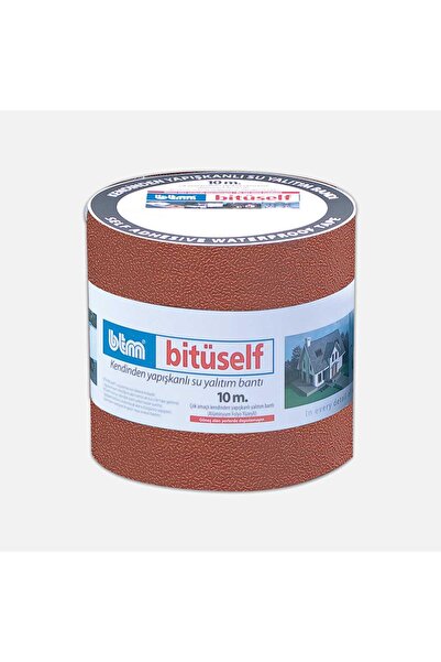 Btm Bitüself Star 10 cm Kırmızı Folyolu Kendinden Yapışkanlı Su Yalıtım Bandı
