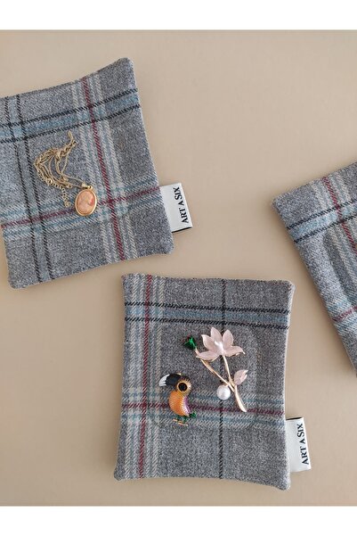 ARTASIX Handmade Patterned Coasters – Decorative Coasters with Fiber Filling