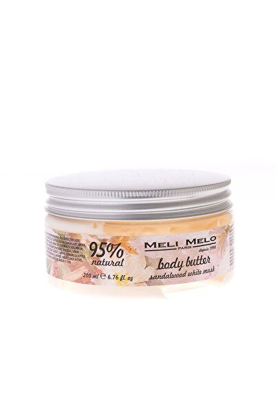 meli melo Unt de corp cu lemn de santal si mosc alb 200 ml