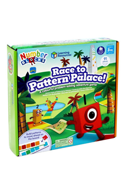 Learning Resources Numberblocks Race to Pattern Palace By - Ages 3+ - Educati...