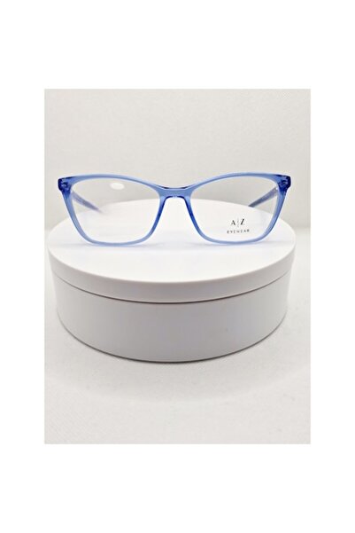 Az Rame Ochelari de damă 16190E LOT C2509 Cat Eye Acetat Albastru Transparent