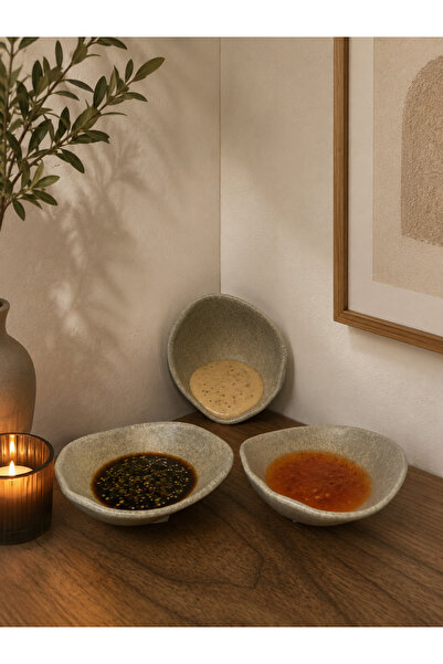 Choice 3 'lü Sahara Tone Bowl 10 cm 85 cc sos/meze/kahvaltı/reçel/aperatif