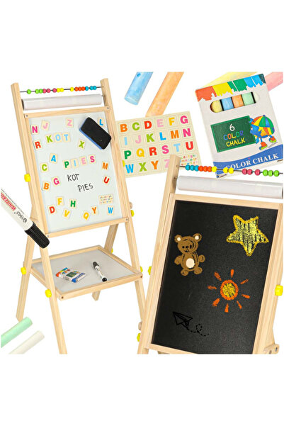 varioshop 2-în-1 VarioShop ®   Tablă educativă magnetică, tablă albă cu marke...