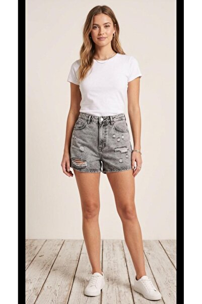 yussewear YW Kadın Denim Kot Şort